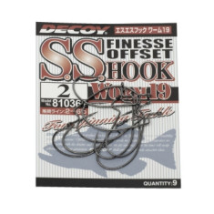 Decoy Worm 19 SS Hook 2, 9pcs