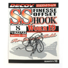 Decoy Worm 19 SS Hook 8, 10 pcs
