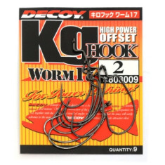 Decoy Worm 17 Kg Hook 2, 9pcs