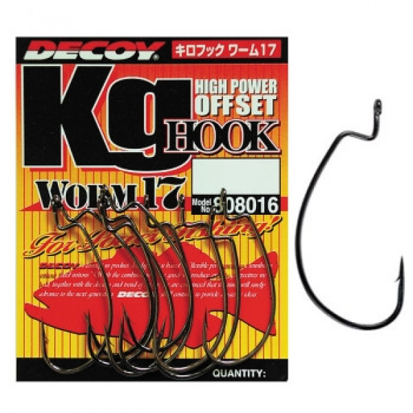 Гачок Decoy Worm17 Kg Hook #2/0 (8 шт/уп)