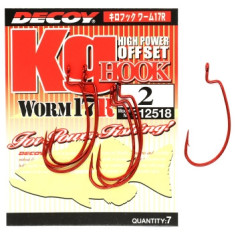 Decoy Worm17R Kg Hook R # 2 7 pcs / pack