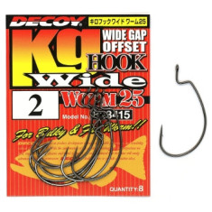 Decoy Worm 25 Hook Wide 2, 8 pcs