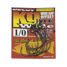 Decoy Worm 25 Hook Wide 1/0, 8 pcs