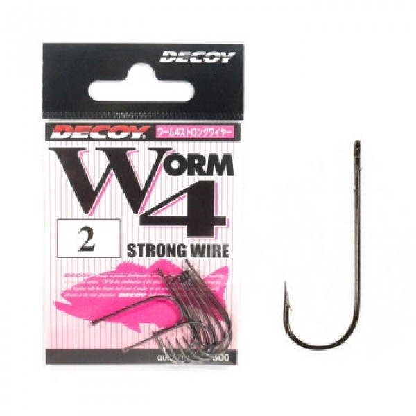 Крючок Decoy Worm 4 Strong Wire 2, 9шт