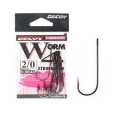 Decoy Worm 4 Strong Wire 2/0 Hook, 9 pcs