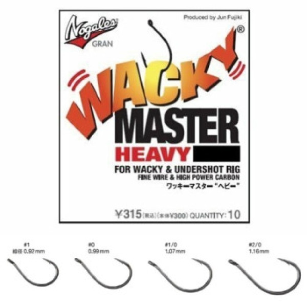 Крючок для дропшота Varivas Nogales Wacky Master Heavy #1/0