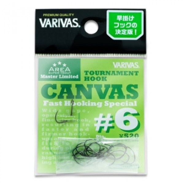 Гачок форель Varivas Tournament Hook Canvas #6