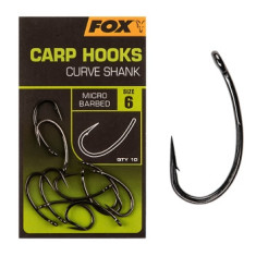 Гачок Fox Carp Hooks Curve Shank #4 10pcs