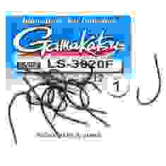 Крючок Gamakatsu LS-3020F N/L Black #1 12шт