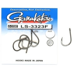 Hook Gamakatsu LS-3323F N / L Black # 2 7pcs 