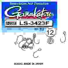 Hook Gamakatsu LS-3423F N / L Black # 12 10pcs