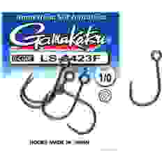 Hook Gamakatsu LS-3423F N / L Black # 1/0 5pcs
