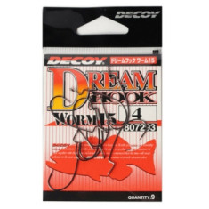 Decoy Worm 15 Dream Hook 4, 9pcs