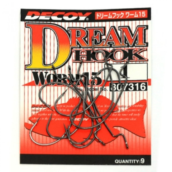 Гачок Decoy Worm15 Dream Hook #1 (9 шт/уп)