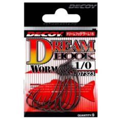 Decoy Worm 15 Dream Hook 1/0, 9pcs