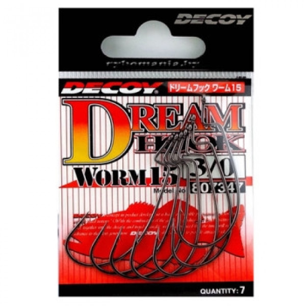 Гачок Decoy Worm15 Dream Hook #3/0 (7 шт/уп)