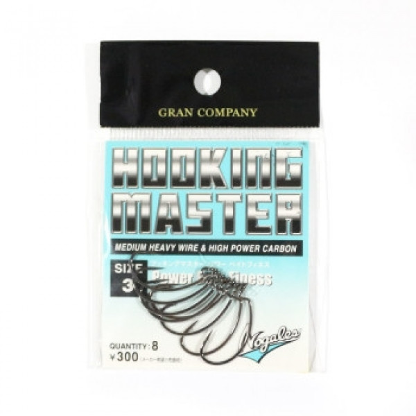 Крючок оффсетный Varivas Nogales Hooking MasterPower Bait Finess hooks, #3