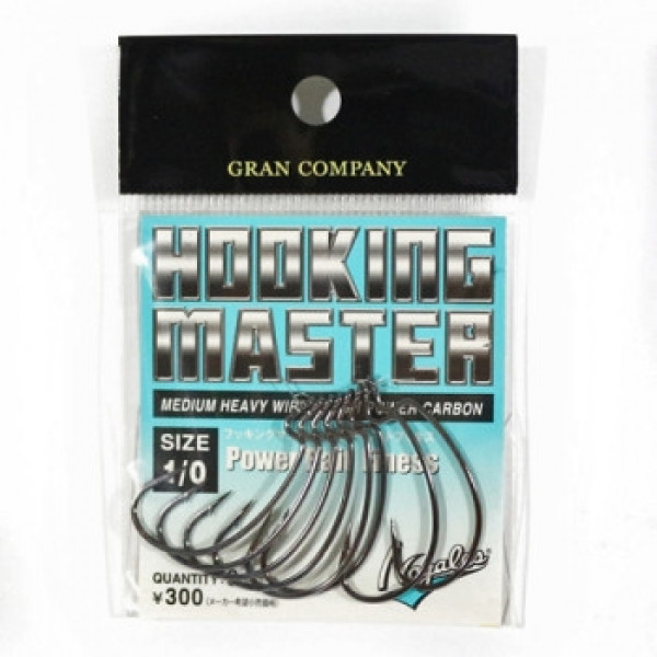 Гачок офсетний Varivas Nogales Hooking MasterPower Bait Finess hooks, #1/0