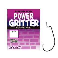 Offset hook Varivas Rock-On Power Gritter #2/0