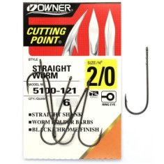 Гачок Owner №2/0 довга цівка з насічками