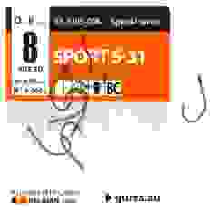 Крючок Gurza с большим ухом Sport S-31 #8 BC 8pc