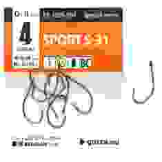 Гачок Gurza з великим вухом Sport S-31 #4 BC 8pc