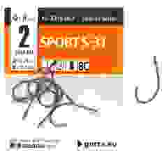 Гачок Gurza з великим вухом Sport S-31 #2 BC 8pc