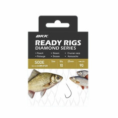 Гачок із повідцем BKK Ready Rig Diamond - Sode RD #10 0.14mm