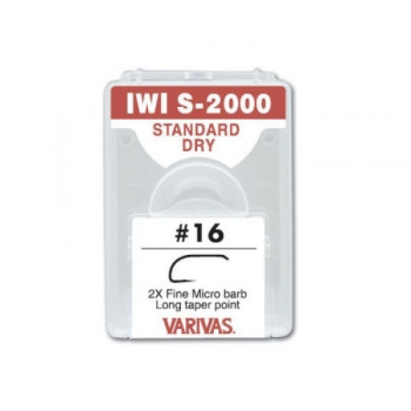 Крючок Varivas Fly Hooks IWI S-2000 #16