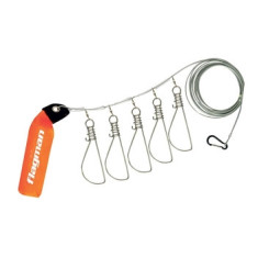 Кукан на 5 мест с поплавком