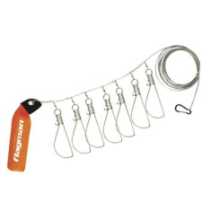 Кукан на 7 мест с поплавком