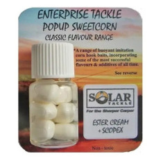 Искусственная кукуруза Enterprise Tackle Pop-Up Solar Ester Cream & Scopex White