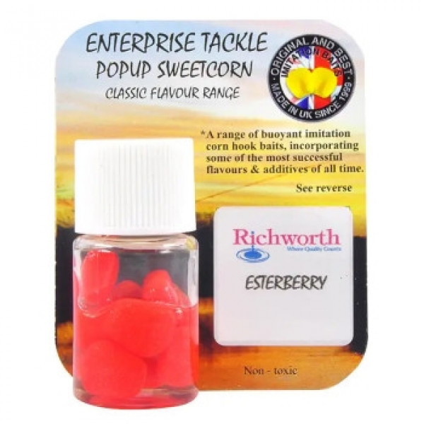 Искусственная кукуруза Enterprise Tackle Pop-Up Richworth Esterberry Red