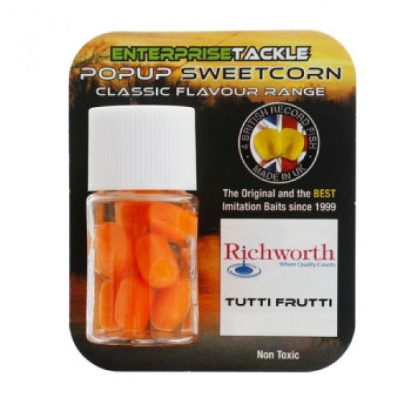 Искусственная кукуруза Enterprise Tackle Pop-Up Richworth Tutti-Frutti Orange