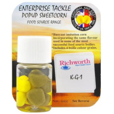 Искусственная кукуруза Enterprise Tackle Pop-Up Richworth KG-1 Yellow