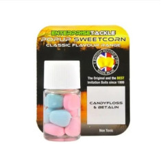 Искусственная кукуруза Enterprise Tackle Pop-Up Nutrabaits Candyfloss&Betalin Pink/Blue