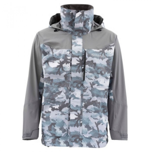 Куртка Simms Challenger Jacket Hex Flo Camo Grey Blue XXL