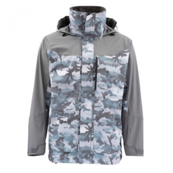 Куртка Simms Challenger Jacket Hex Flo Camo Grey Blue 3XL