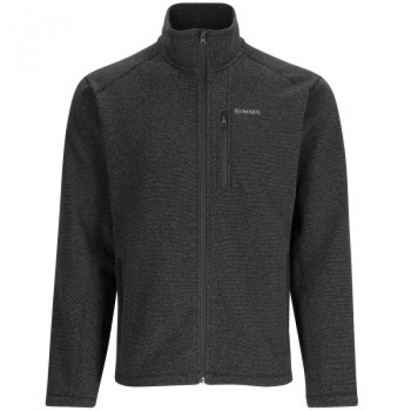 Куртка Simms Rivershed Full Zip Black Heather S