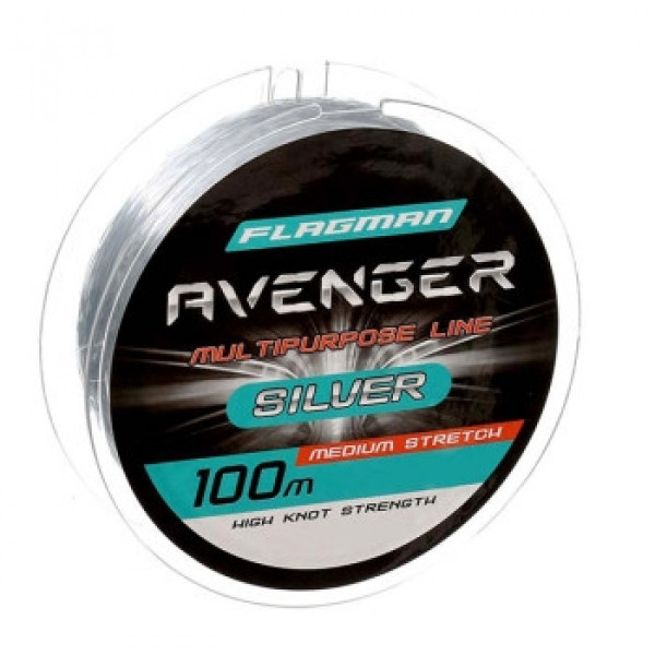 Леска Avenger Silver 100m 0.28mm
