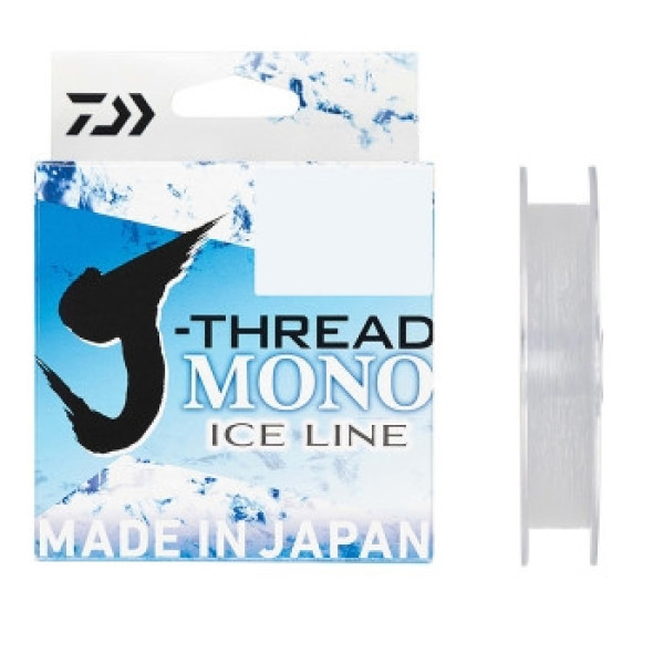 Леска Daiwa J-Thread Mono Ice Line 50m 3.8kg 0.21mm #Clear