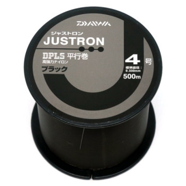 Леска Daiwa Justron DPLS BK 500m 0.330mm #4