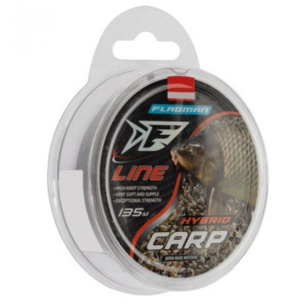 Леска F-Line Carp 135m 0.25mm