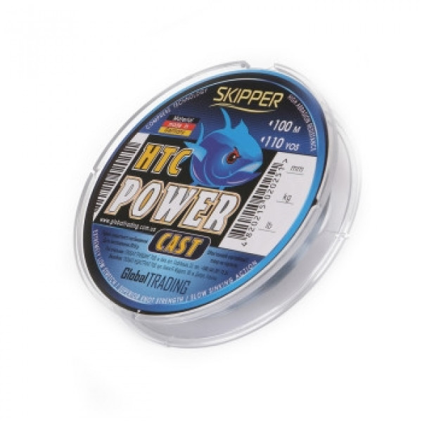 Лісочка G.Stream HTC Power Cast 0.3mm 7.75kg 100m blue grey Skipper