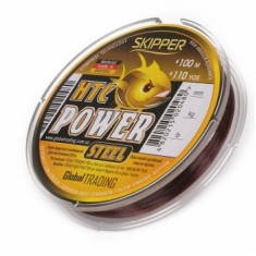 Лісочка G.Stream HTC Power Steel 0.22mm 4.65kg 100m brown Skipper Лісочка G.Stream HTC Power Steel 0.22mm 4.65kg 100m brown Skipper