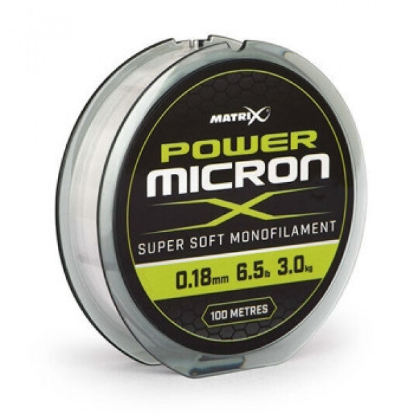 Леска Matrix Power Micron X 0.18mm 2.95kg 100m