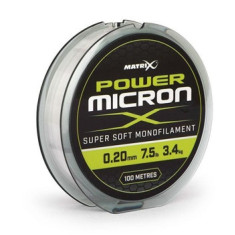 Лісочка Matrix Power Micron X 0.20mm 3.4kg 100m Лісочка Matrix Power Micron X 0.20mm 3.4kg 100m