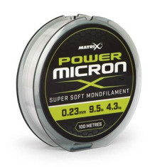 Лісочка Matrix Power Micron X 0.23mm 4.31kg 100m Лісочка Matrix Power Micron X 0.23mm 4.31kg 100m