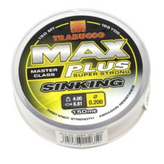 Лісочка Trabucco Max Plus Sinking 150м 0.20мм 4kg Лісочка Trabucco Max Plus Sinking 150м 0.20мм 4kg