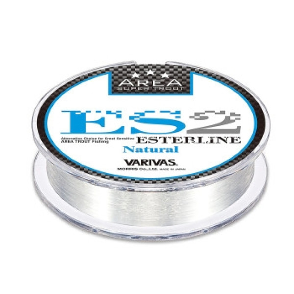 Леска Varivas Super Trout Area ES2 Natural 80m 0.79kg 0.090mm